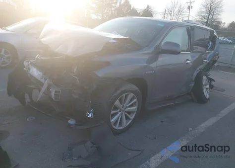 2012 Toyota Highlander Hybrid Limited V6 из США, поврежденный, VIN JTEDC3EH8C2009140